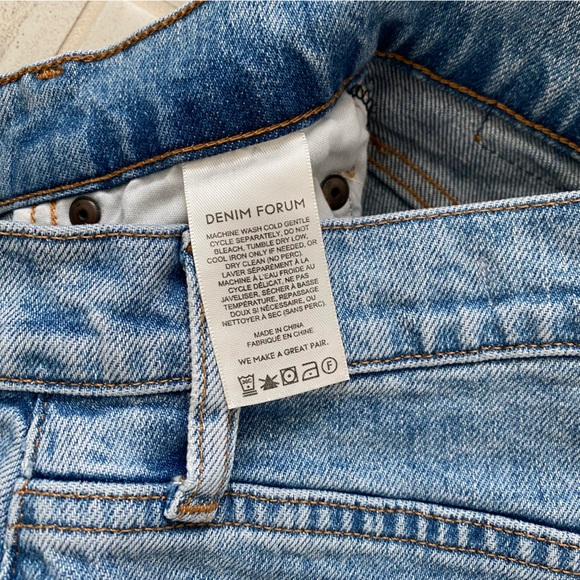 Aritzia Denim Forum The Twiggy High Rise Flare Size 24 - Picture 6 of 13